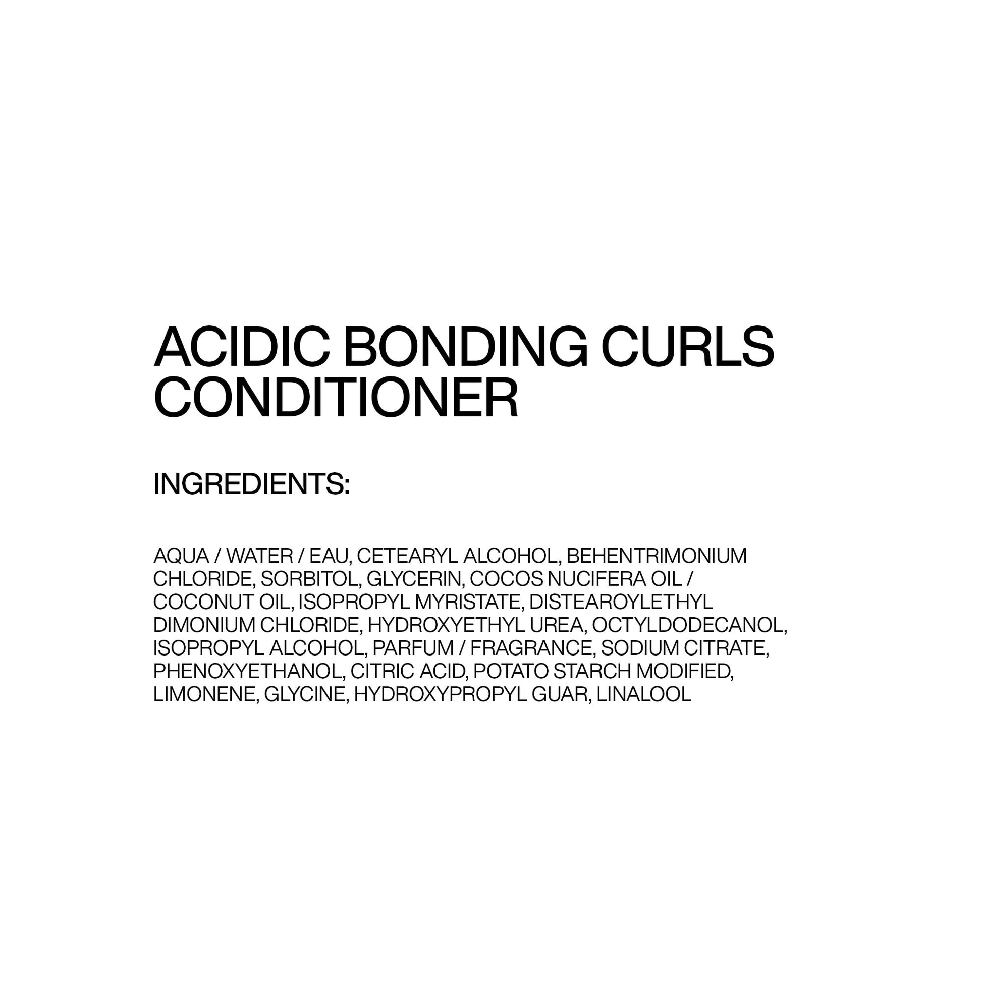 Redken Acidic Bonding Curls Silicone-Free Conditioner