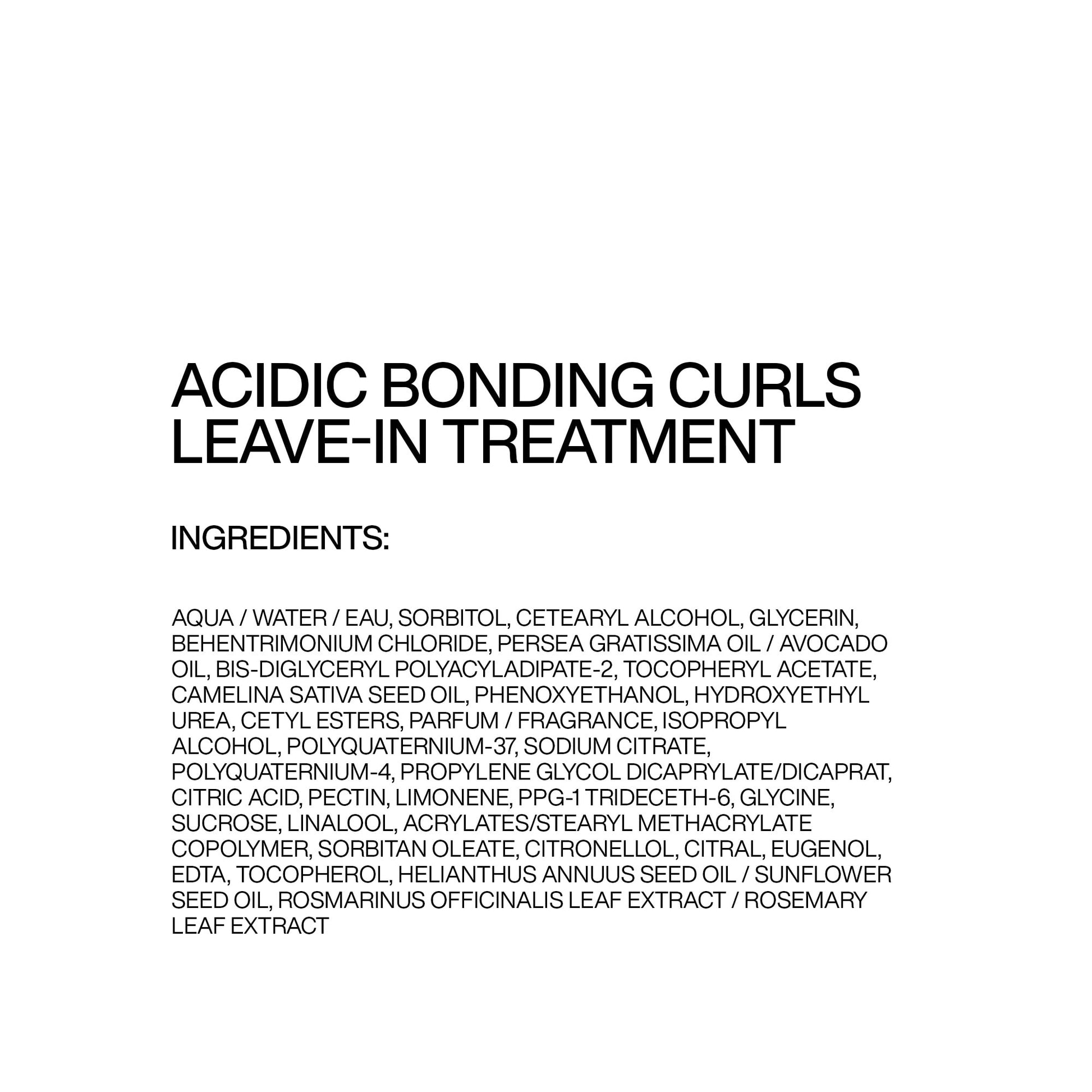 Redken Acidic Bonding Curls Silicone-Free Leave In Treatment