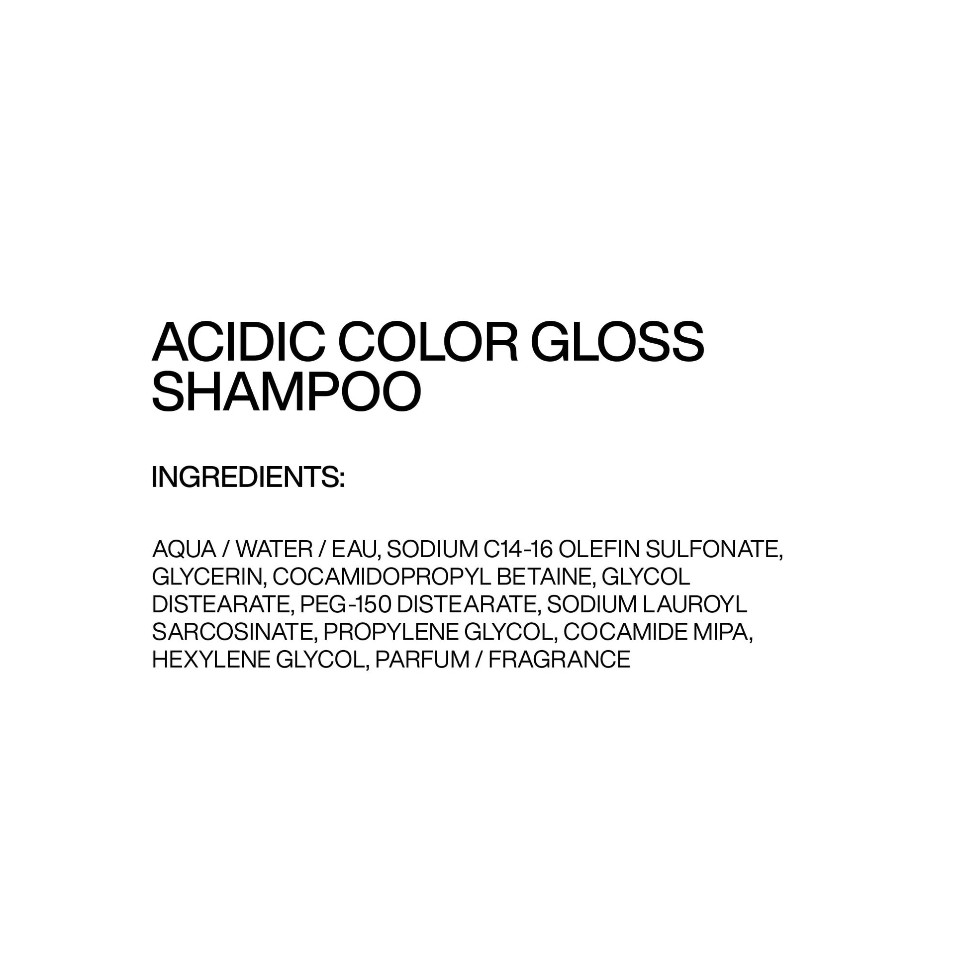 Redken Acidic Color Gloss Shampoo