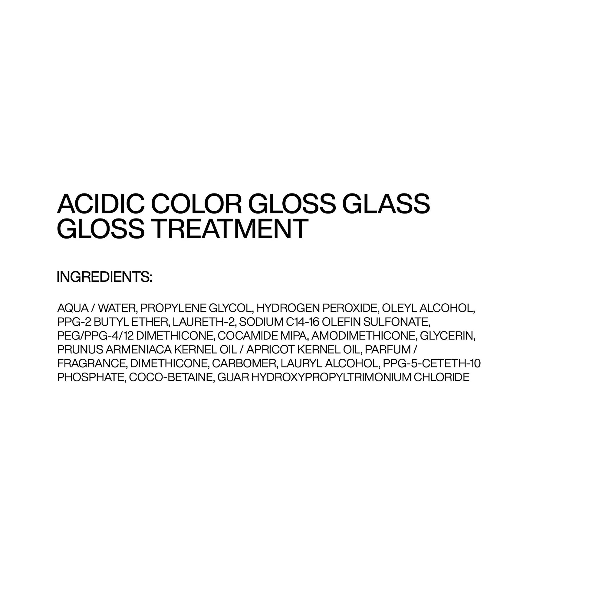 Redken Acidic Color Gloss Activated Glass Glossing Treatment