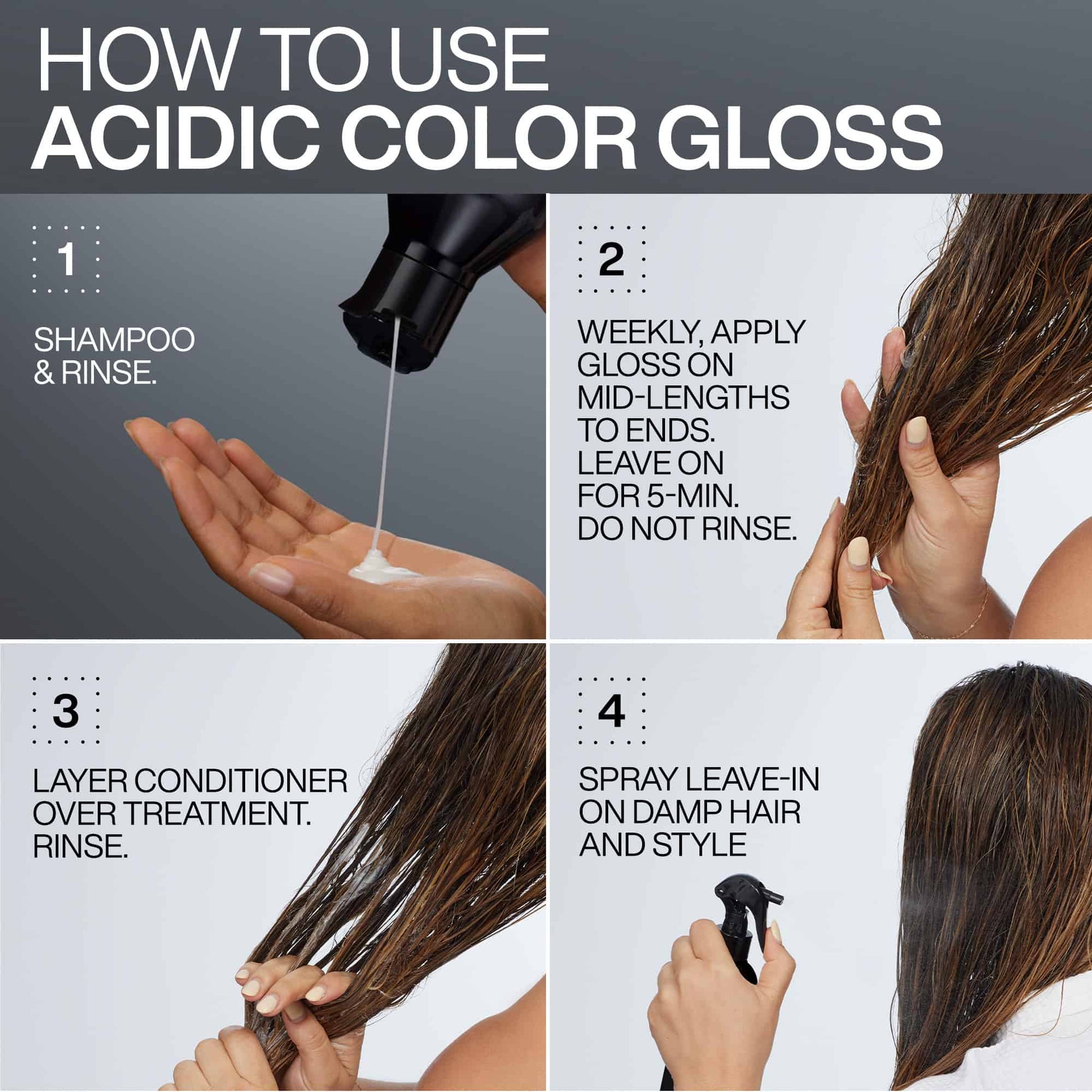 Redken Acidic Color Gloss Leave-In Heat Protective Treatment