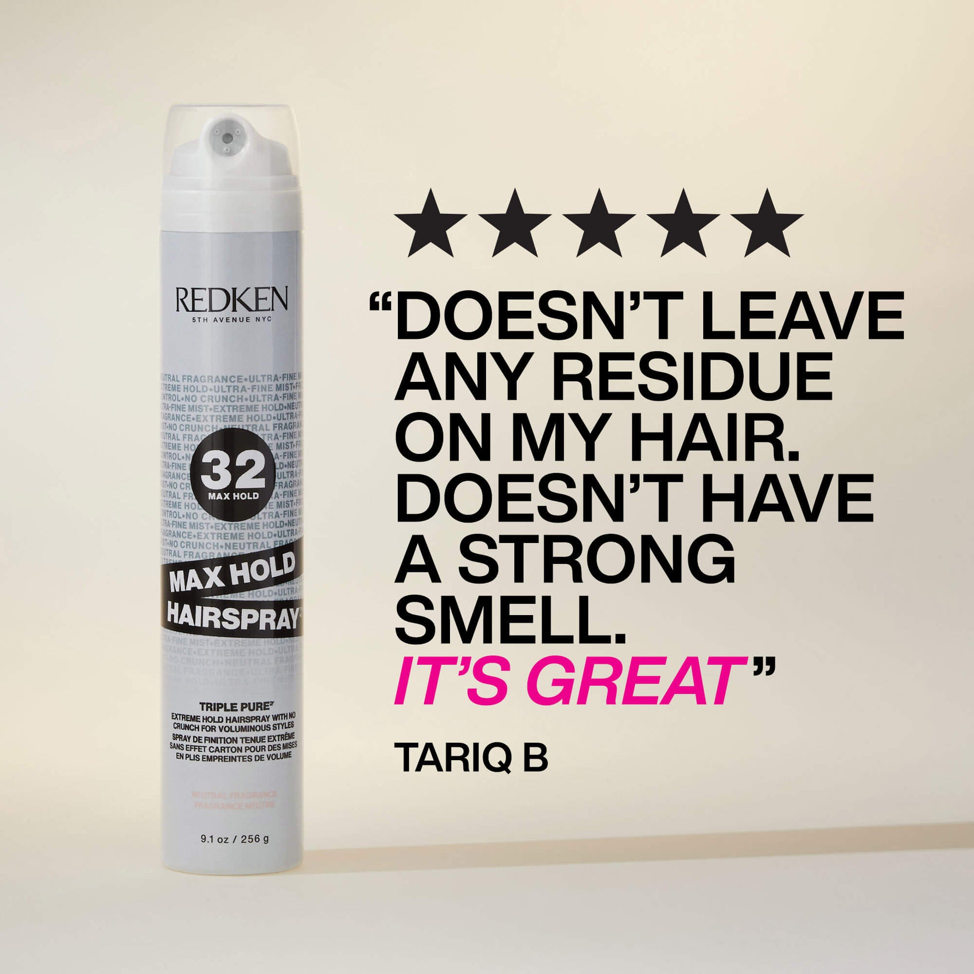 Redken Max Hold Neutral Hairspray Maximum hold, Neutral Fragrance