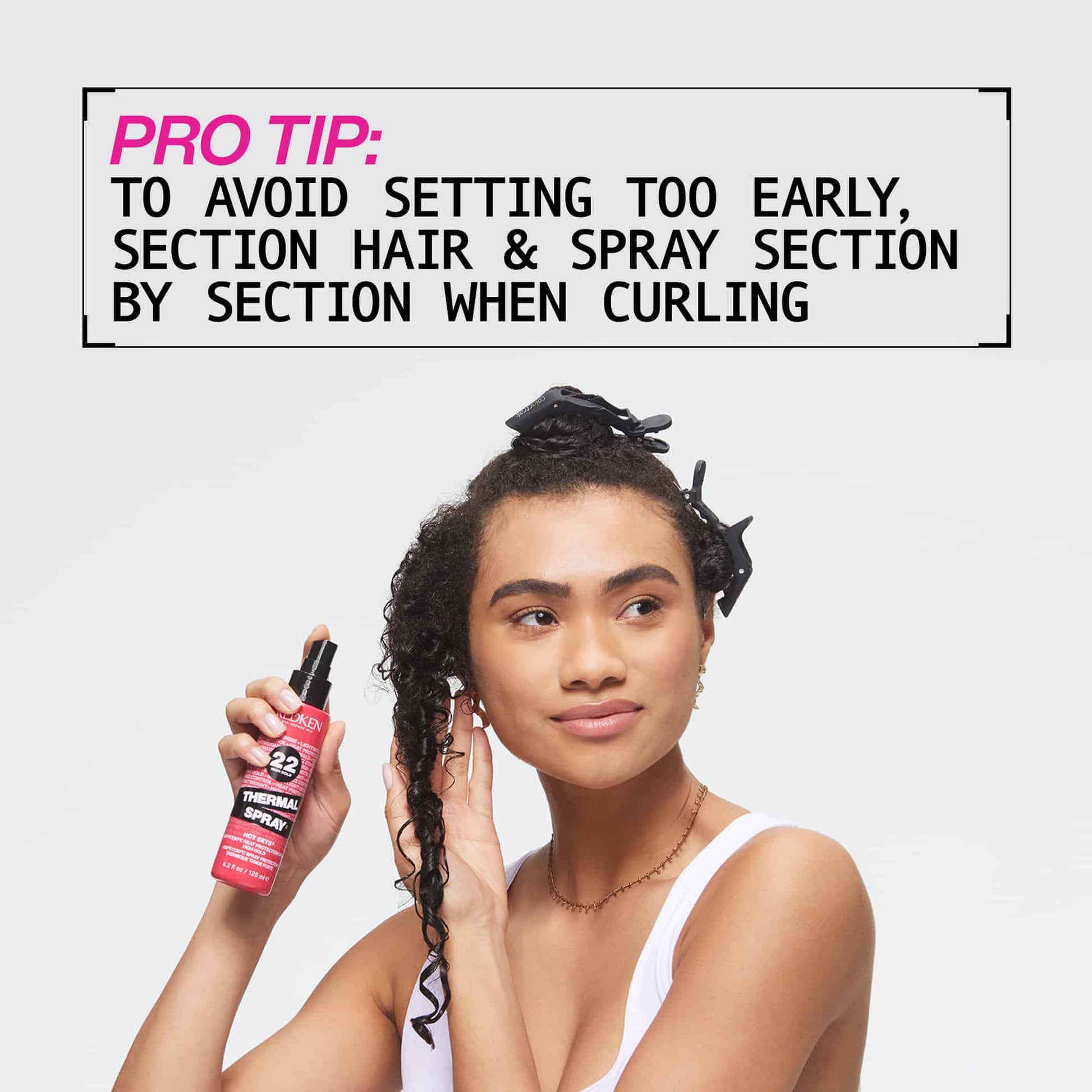 Redken Thermal Spray High Hold For Thermal Styling That Holds All Day