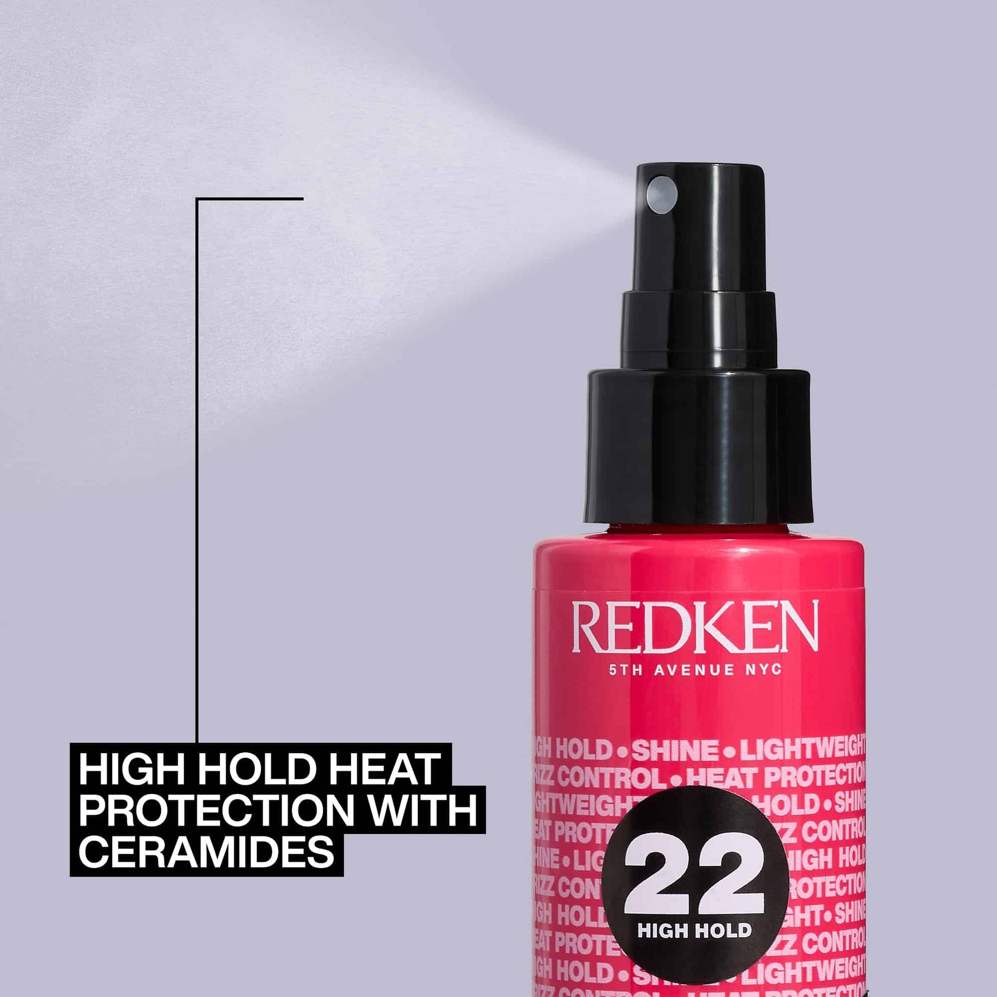 Redken Thermal Spray High Hold For Thermal Styling That Holds All Day
