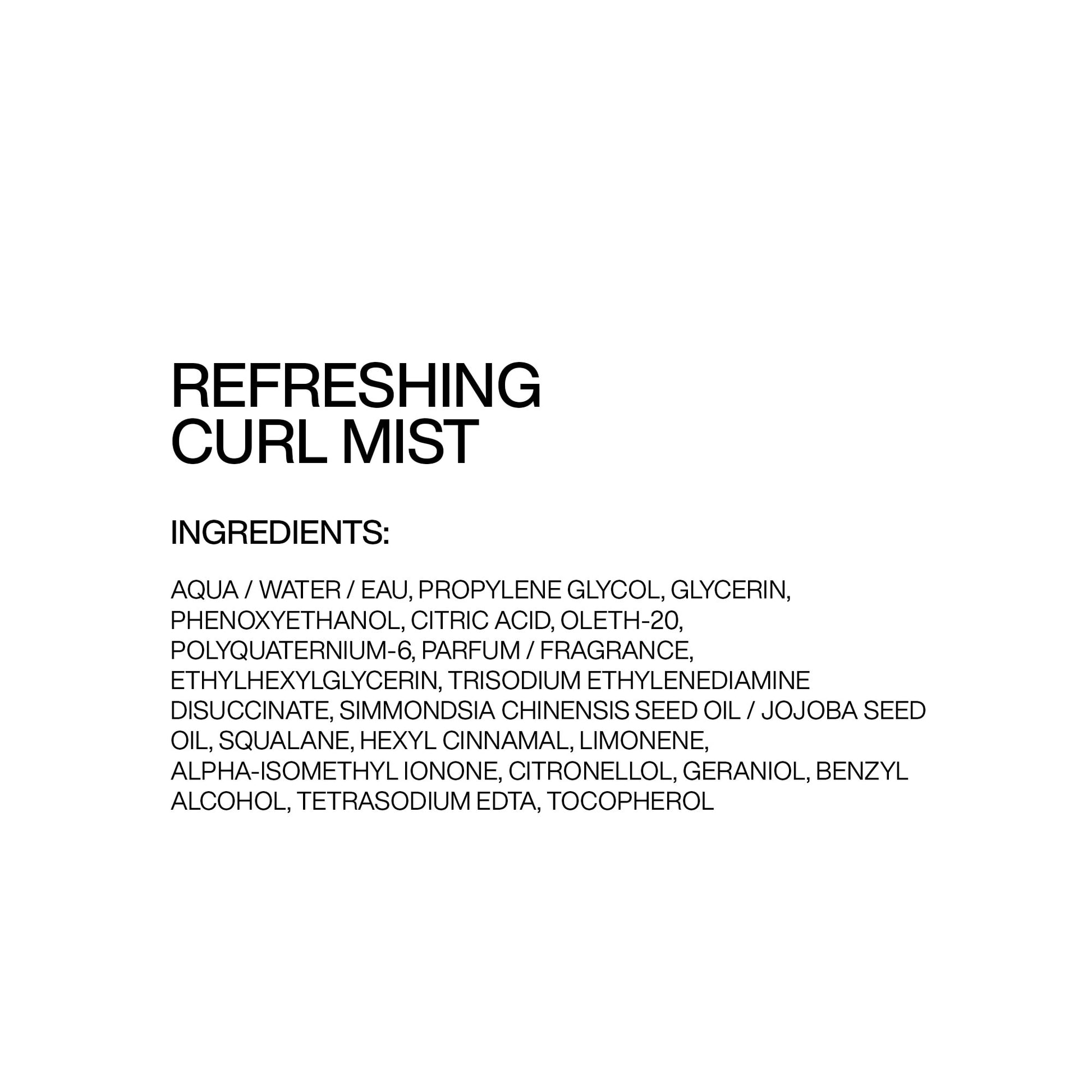 Redken Refreshing Curl Mist