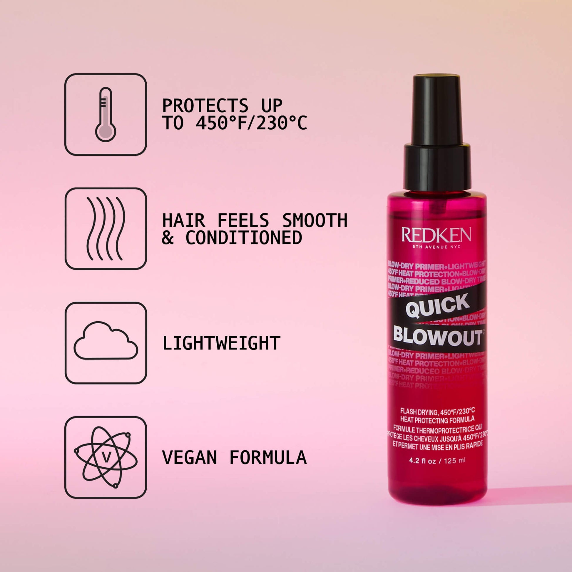 Redken Quick Blowout For Bouncy Blowout That Shines