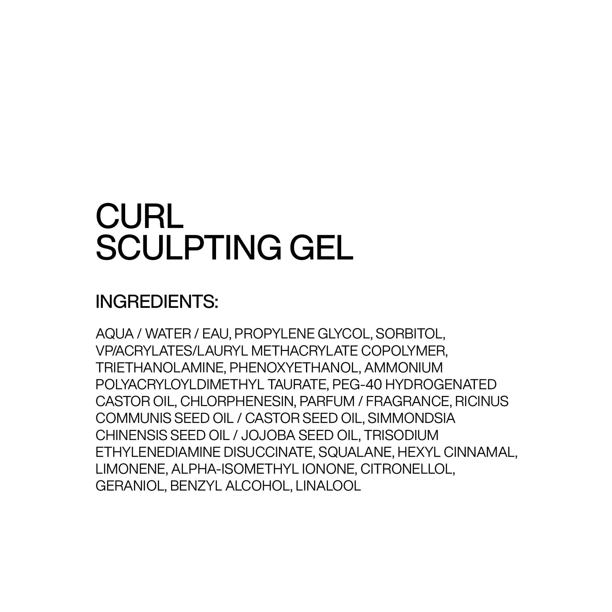 Redken Sculpting Curl Gel